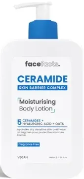 Увлажняющий лосьон для тела Face Facts Ceramide Skin Barrier Complex с гиалуроновой кислотой, 400 мл