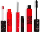 Набор Makeup Revolution X Grease Shape Up Sandy подводка-фломастер 3 мл тушь для ресниц 7 мл и блеск для губ 4.5 мл — фото 4