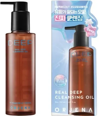Масло для лица Orjena Real Deep Cleansing Oil гидрофильное с 7 растительными маслами 150 мл