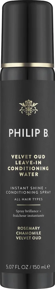 Несмываемый кондиционер-спрей Philip B Velvet Oud с хмелем, румянком и хеной, 150 мл