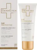 DermEden DermEden Day Protocole Global Action 4in1 SPF50 Day Cream - Крем для лица Derm Eden Day Protocole 4в1 SPF50 для сухой кожи 50 мл — фото 2