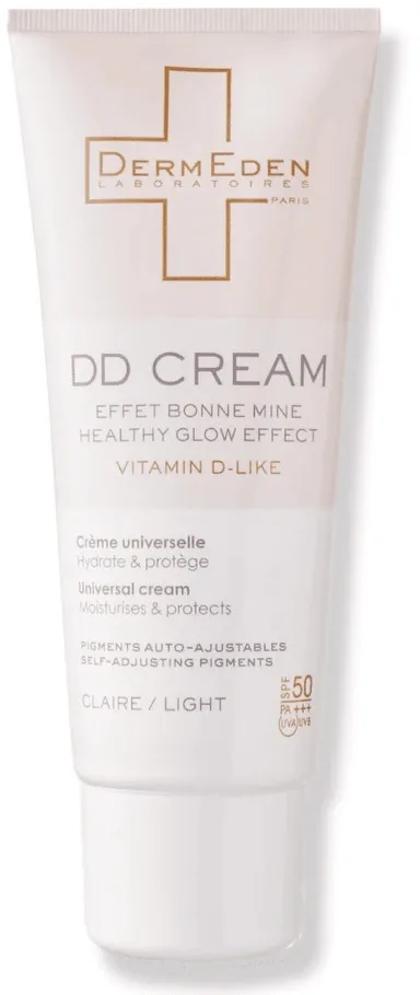 DermEden DermEden DD Cream Universal Cream SPF50 - Крем для лица Derm Eden DD Cream тонирующий SPF50 50 мл, оттенок Light