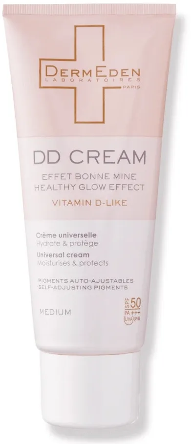 DermEden DermEden DD Cream Universal Cream SPF50 - Крем для лица Derm Eden DD Cream тонирующий SPF50 50 мл, оттенок Medium