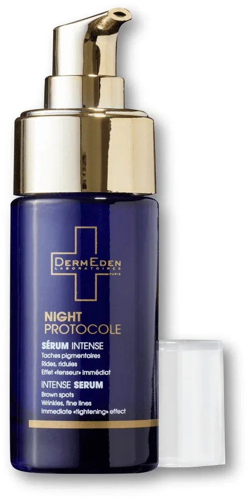 Ночная сыворотка для лица DermEden Night Protocol Intense с ретинолом и ниацинамидом 30 мл