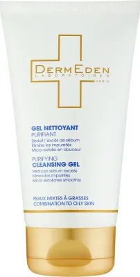 Очищающий гель для лица DermEden Purifying Cleansing Gel с цинком и бисабололом, 150 мл