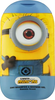 Детский гель для душа и волос 2 в 1 Sence Minions с ароматом банана, 400 мл