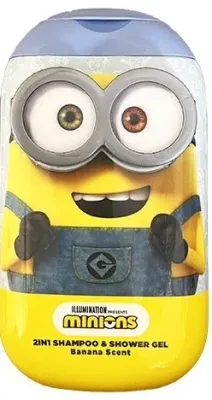 Детский гель для душа и волос 2 в 1 Sence Minion банановый, 400 мл