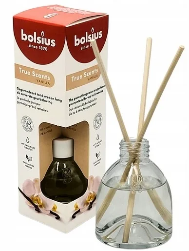 Аромадиффузор для дома Bolsius Fragrance Diffuser True Scents Vanilla 60 мл