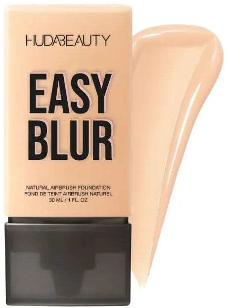 Тональный флюид Huda Beauty Easy Blur Natural Airbrush Foundation матирующий натуральный, 30 мл, оттенок Shortbread 200B