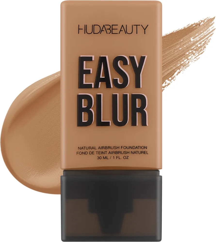 Тональный флюид Huda Beauty Easy Blur Natural Airbrush Foundation матирующий натуральный, 30 мл, оттенок TresLeches 320 г