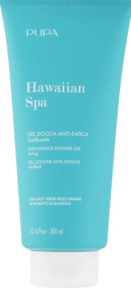Тонизирующий гель для душа Pupa Hawaiian Spa Anti-Fatigue против усталости, 300 мл