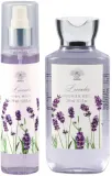 Набор Aurora Lavender спрей для тела 150 мл гель для душа 240 мл и соль для ванны 100 г — фото 2