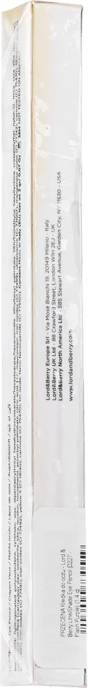 Карандаш для глаз Lord & Berry Line/Shade Eye Pencil