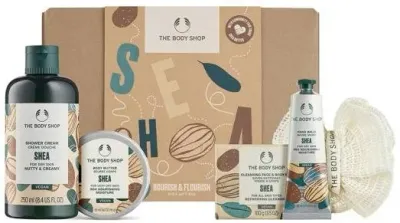 Набор для тела The Body Shop Shea из 5 средств крем-гель для душа и уход с маслом ши