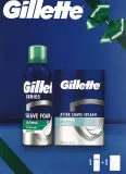Мужской набор Gillette Series пена для бритья для чувствительной кожи и лосьон после бритья 200+100 мл — фото 1