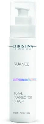 Корректирующая сыворотка для лица Christina Nuance Total Corrector с ниацинамидом и пептидами 30 мл