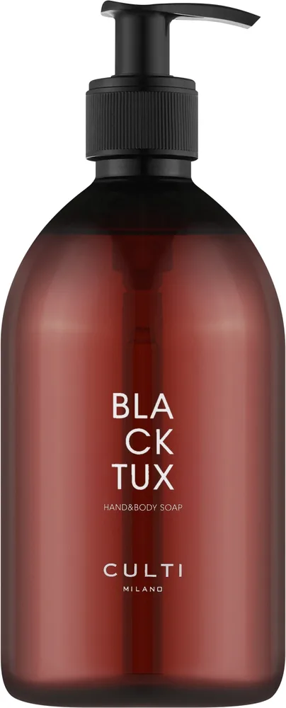 Мыло для рук и тела Culti Milano Black Tux с ванилью и амброй, 250 и