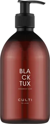 Мыло для рук и тела Culti Milano Black Tux с ванилью и амброй, 250 и