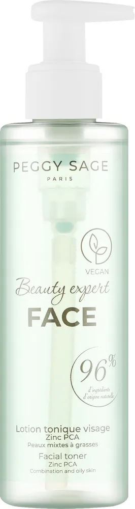 Тоник для комбинированной и жирной кожи Peggy Sage Beauty Expert Zinc PCA с гамамелисом, 200 мл