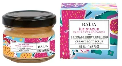 Скраб для тела Baija Iles D'Azur Creamy Body Scrub кремовый, с экстрактом ванили и маслом баобаба