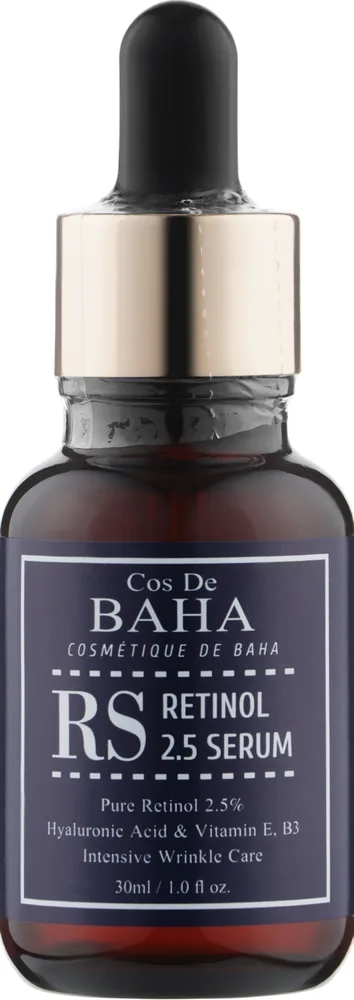 Сыворотка для лица Cos De BAHA Retinol обновляющая текстуру кожи 30 мл