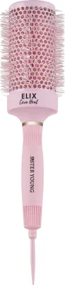 Щётка для волос круглая Sister Young Elix Cera Heat Pink керамическая, антистатическая, 53 мм