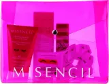 Набор Misencil Summer Pouch средство для снятия макияжа диски тушь гель для век и косметичка 120+10 мл уценка — фото 2