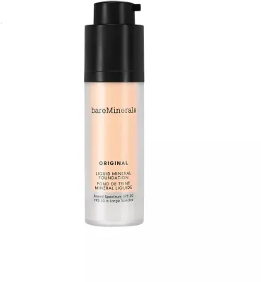 Минеральный тональный флюид Bare Minerals Liquid Foundation сияющий, 30 мл/ Бэйр Минералз
