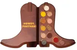 Палетка теней для век Makeup Revolution Disney And Pixar's Toy Story Woody Boot матовые и шиммерные оттенки, 8,4 г — фото 2
