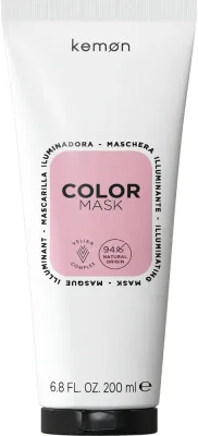 Маска для окрашенных волос Kemon Color Care, масло сладкого миндаля, экстракты ромашки, лилии и люцерны, стойкость цвета
