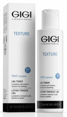 Отшелушивающий тоник Gigi Texture LBA с пробиотиками и PHA-кислотами, 120 мл