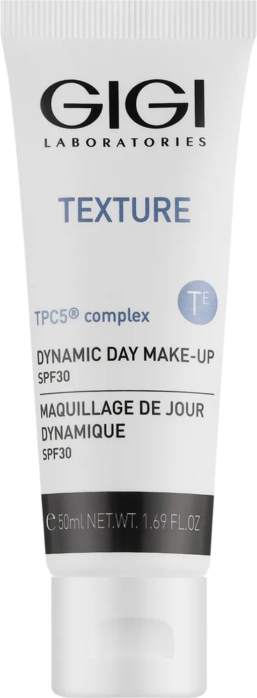 Тонирующий крем GIGI Texture Dynamic Day Make-Up увлажняющий сияющий SPF 30, 50 мл