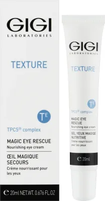 Крем для области вокруг глаз Gigi Texture Resilience Magic с алоэ скваланом и DMAE для зрелой кожи 20 мл