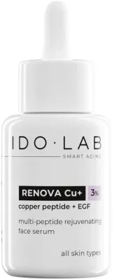 Сыворотка для лица Idolab Renova Cu+ с медным пептидом укрепляющая многоуровневая 30 мл