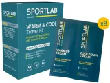 Набор для тела SportLab Milano Warm & Cool разогревающий и охлаждающий крем в саше 2x8x8 мл — фото 1