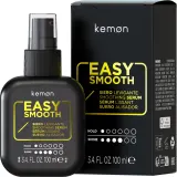 Крем для волос Kemon Easy Smooth разглаживающий, защита от влажности и блеск, запечатывание секущихся кончиков, с льняным маслом, 100 мл — фото 2