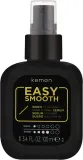 Крем для волос Kemon Easy Smooth разглаживающий, защита от влажности и блеск, запечатывание секущихся кончиков, с льняным маслом, 100 мл — фото 3