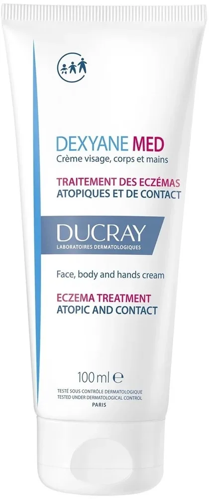 Крем для лица, тела и рук Ducray Dexyane Med успокаивающий 100 мл