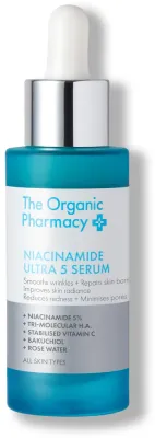 Сыворотка для лица The Organic Pharmacy Niacinamide Ultra с бакучиолом и витамином C 30 мл