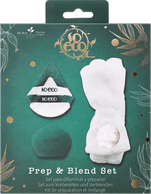 Набор So Eco Prep & Blend спонжи для макияжа 2 шт и повязка для волос