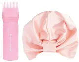 Набор Brushworks Overnight Hair Treatment аппликатор для масла для волос и атласный тюрбан — фото 2