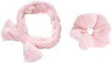 Набор Brushworks Makeup Headband & Scrunchie повязка для волос и резинка из микрофибры — фото 2