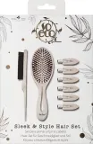 Набор So Eco Sleek & Style щетка для волос двусторонняя щетка-гребень и зажимы для волос 6 шт — фото 1