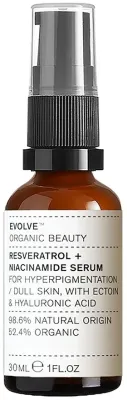 Сыворотка для лица Evolve Resveratrol + Niacinamide осветляющая от пигментации