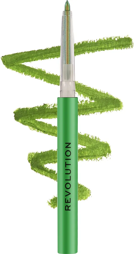 Подводка для глаз Makeup Revolution Metallic Duo Chrome, оттенок Shifted Sparkle