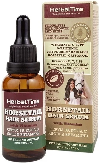 Сыворотка для волос с хвощом полевым Herbal Time Horsetail Hair Serum, 30 мл
