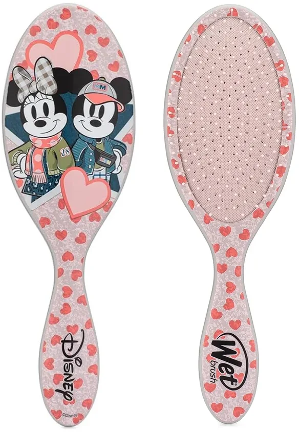 Щётка для волос Wet Brush Original Detangler Disney распутывающая, Микки и Минни, 1 шт