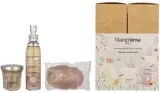 Набор Blancreme Season Essentials Coconut & Lychee ароматическая вода 50 мл скраб для тела 40 мл и мыло 70 г — фото 1