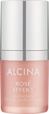 Крем для области вокруг глаз Alcina Rose Effect с маслом ши черным овсом и белым чаем для зрелой кожи 15 мл