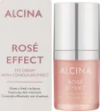 Крем для области вокруг глаз Alcina Rose Effect с маслом ши черным овсом и белым чаем для зрелой кожи 15 мл — фото 2